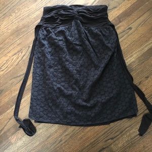 Forever 21 Black Halter Top Dress